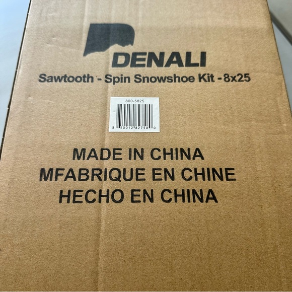 Denali Unisex Sawtooth Spin Snowshoe 8×25 w/ Poles & Bag Winter Hiking - Picture 16 of 16